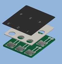 styki kopulkowe typu Key Pad